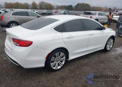 2015 Chrysler 200 Limited из США, поврежденный, VIN 1C3CCCAB1FN662854